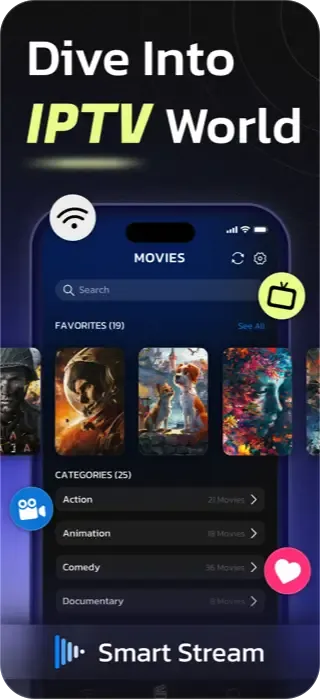 IPTV Player by Smart Stream Screenshot 0